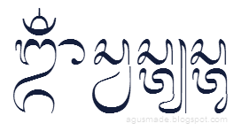 Transliterasi Aksara Bali | .: web blog nya agus made