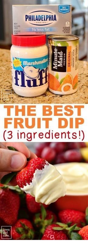 The Best Fruit Dip Ever