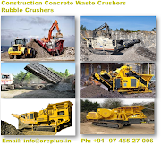 Mobile Crushers on Rent for Crushing Construction Concrete Wastes