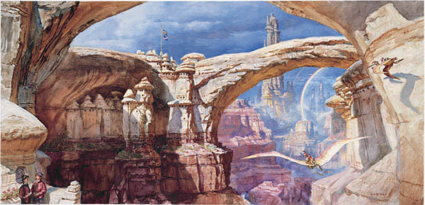 Dinotopia:A land apart from time.