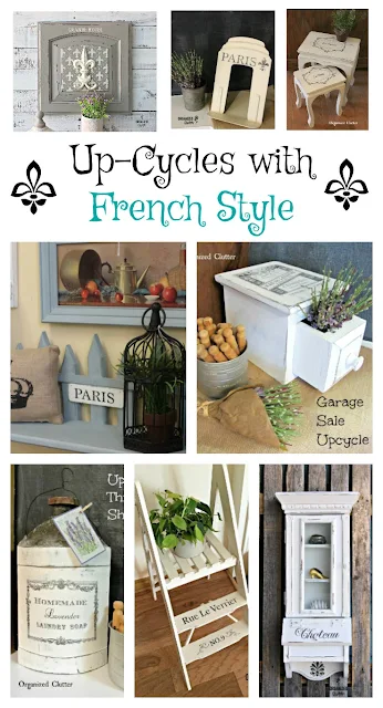 Thrifted French Style Up-Cycle Ideas