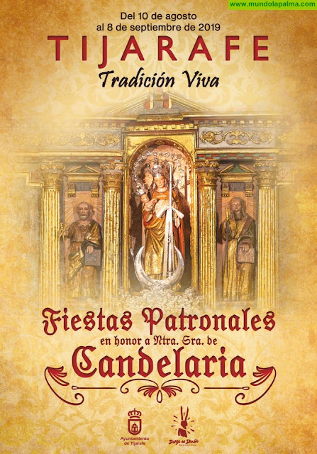 Programa de las fiestas en Honor de Ntra. Sra. de Candelaria 2019
