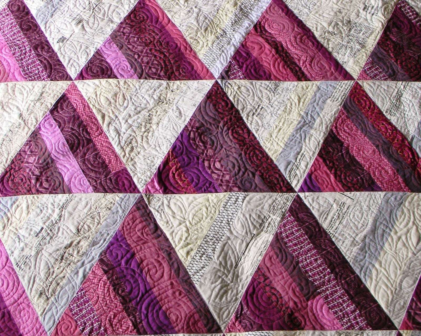 Teaginny Designs Paper and Plums quilt