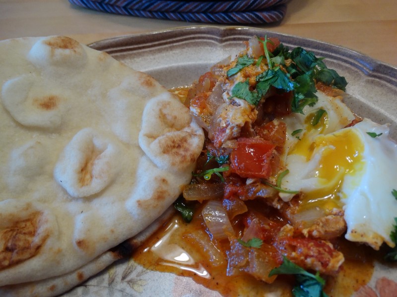 Oma Loves U! Shakshuka (Healthy Vegetarian Dish)