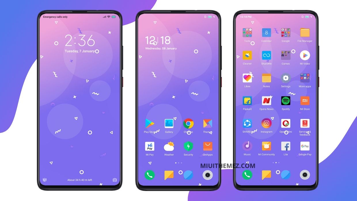 Lavender v11 MIUI Theme Lavender v11 MIUI Theme