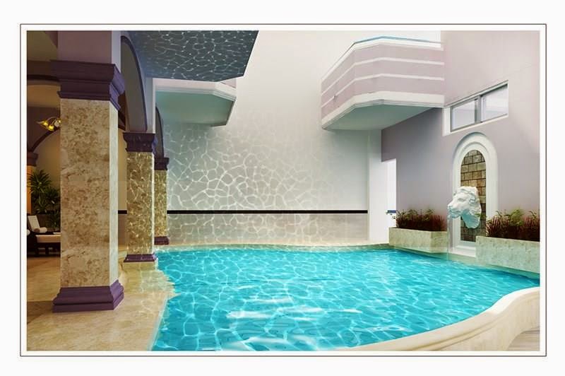 Bể bơi tại Khách sạn Palm Beach