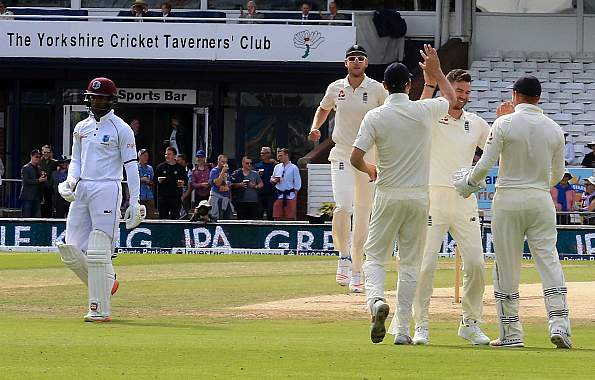 Windies batting display outshines Anderson's fifer Windies batting display outshines Anderson's fifer