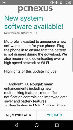 Motorola Moto G4 Play on Verizon gets Nougat update -  news