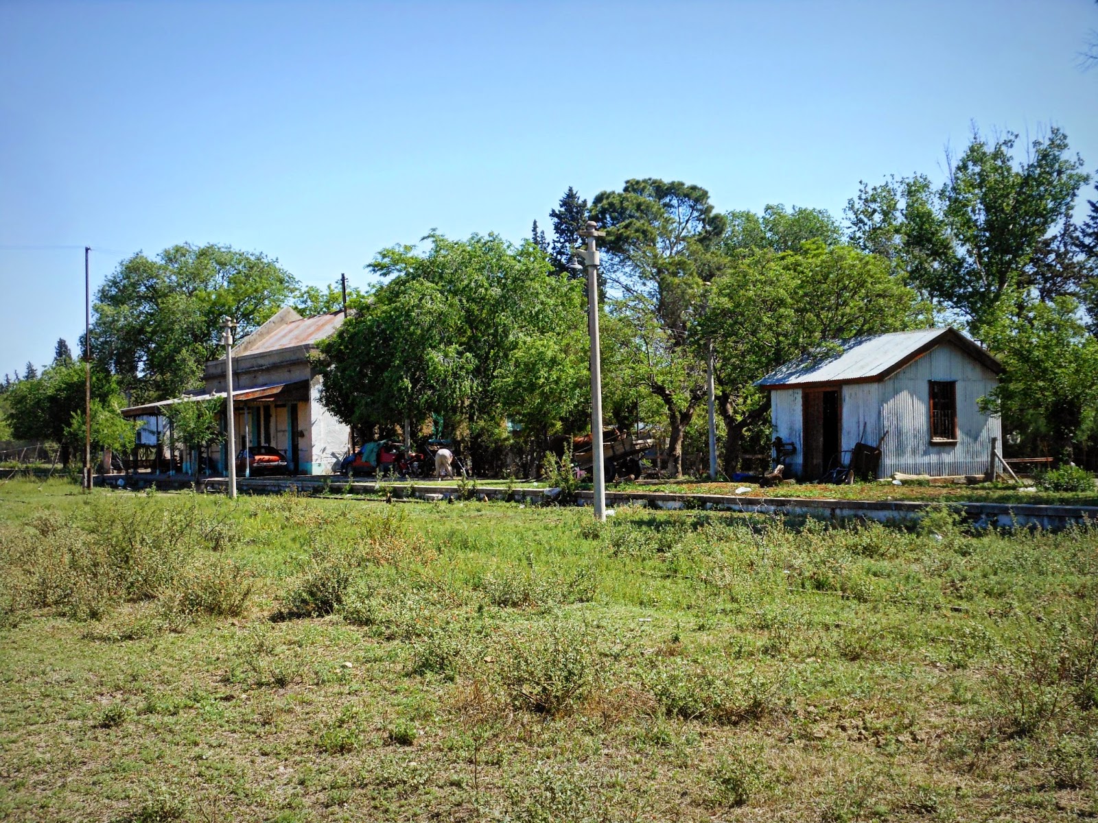 ARQUEOLOGÍA FERROVIARIA Estación Adolfo Rodríguez Saá (FCA), San Luis