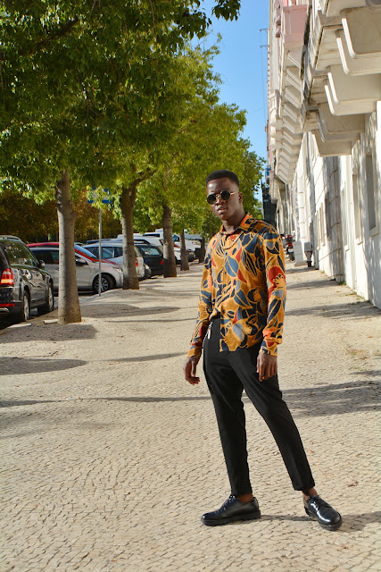 Amadu Balde no 2º dia de moda Lisboa Balde na Moda Lisboa