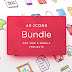 مجموعة من الأيقونات الإحترافية - Web & Mobile Icons Bundle