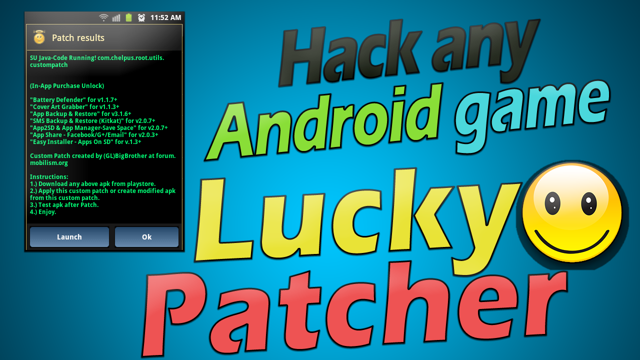 30 aprendilunnis lucky patcher launcher 30 aprendilunnis lucky patcher launcher