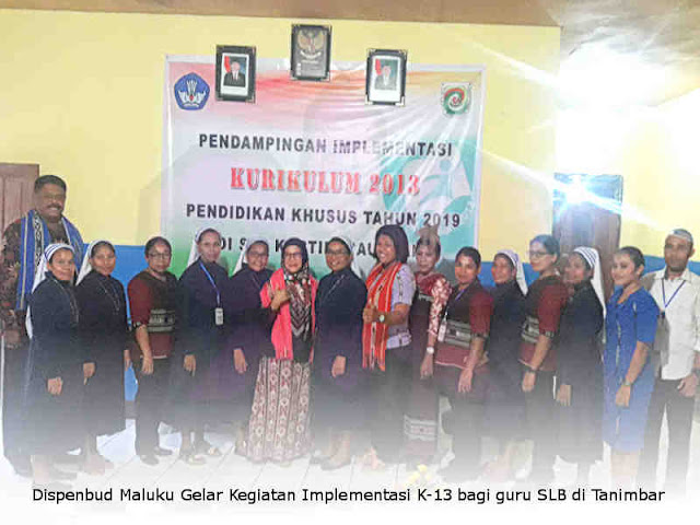 Dispenbud Maluku Gelar Kegiatan Implementasi K-13 bagi guru SLB di Tanimbar Dispenbud Maluku Gelar Kegiatan Implementasi K-13 bagi guru SLB di Tanimbar