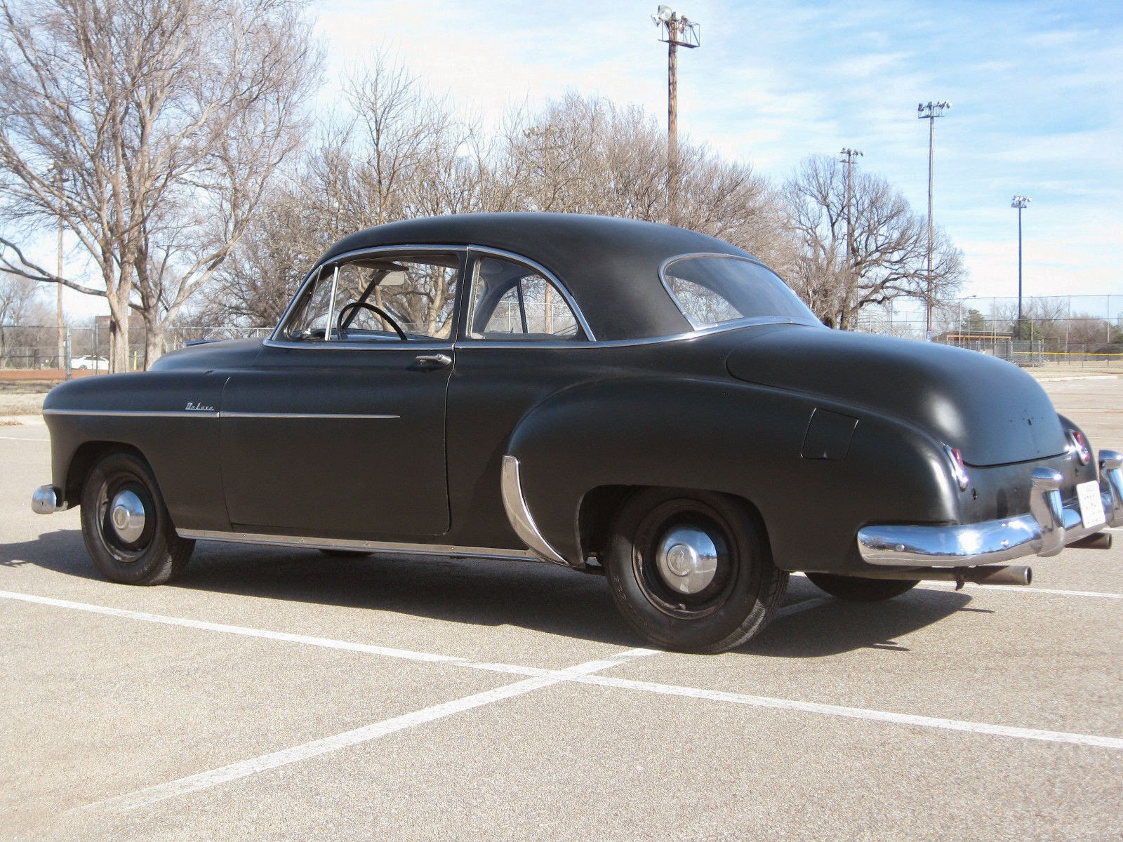 All American Classic Cars: 1950 Chevrolet DeLuxe Styleline 2-Door Sport