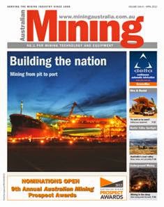 Australian Mining - April 2012 | ISSN 0004-976X | TRUE PDF | Mensile | Professionisti | Impianti | Lavoro | Distribuzione
Established in 1908, Australian Mining magazine keeps you informed on the latest news and innovation in the industry.
