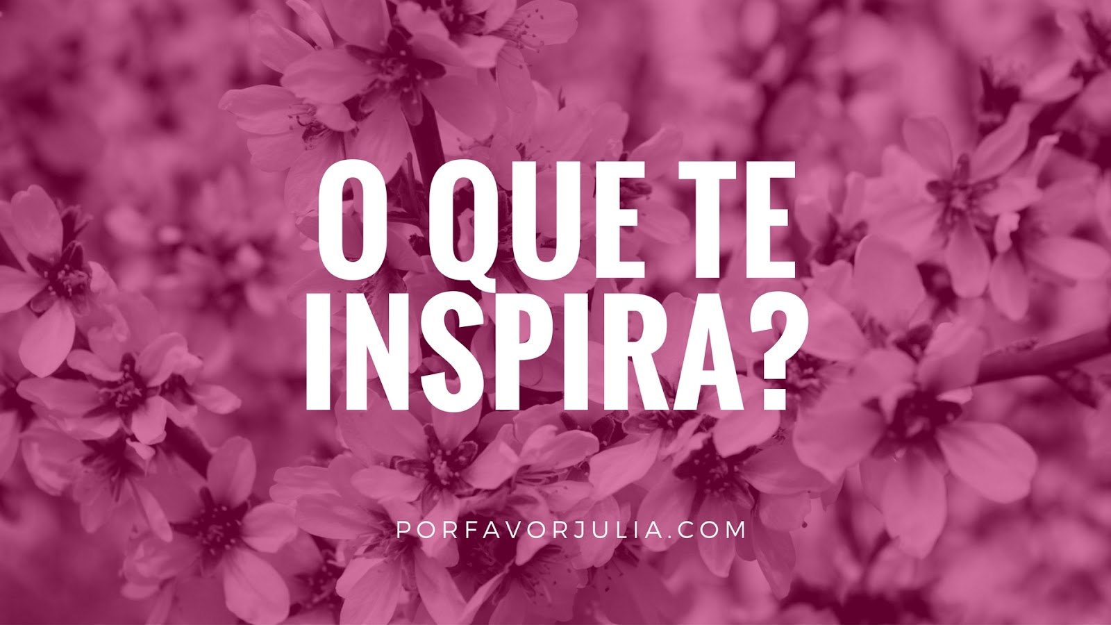 TAG O que te inspira... GABY DAHMER