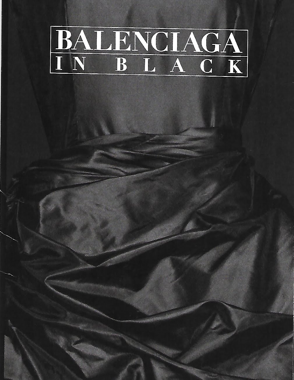 Word Splash - Joanne Faries: Balenciaga in Black