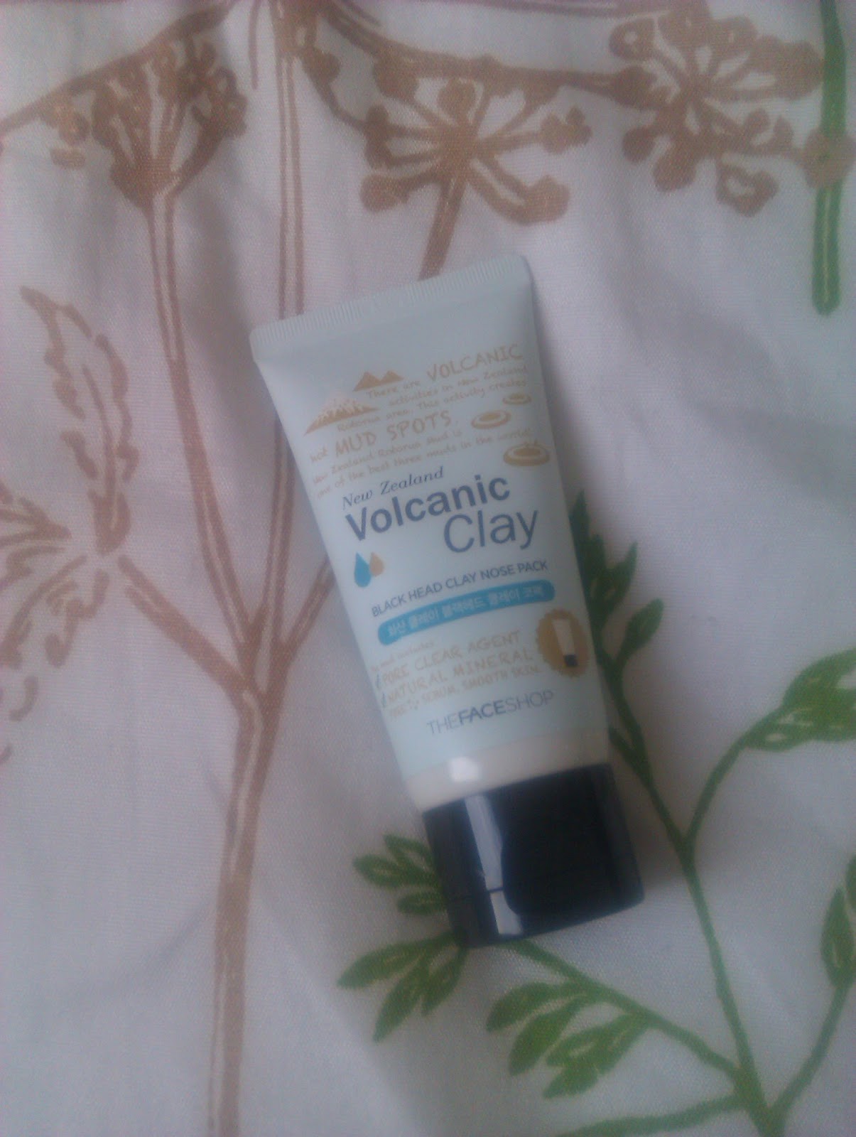 Emily's Blog The Face Shop New Zealand Volcanic Clay Blackhead Nose Pack