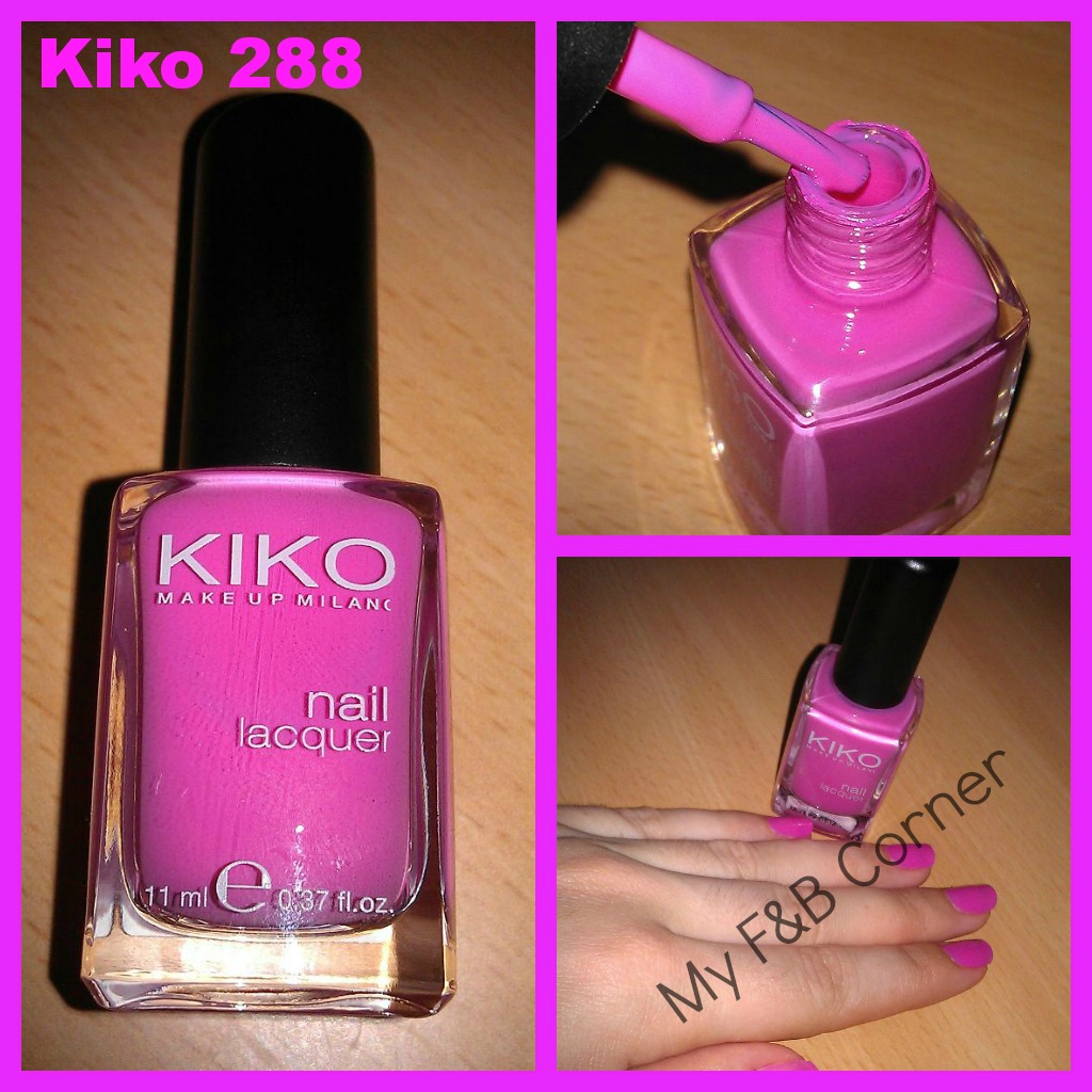 My FB Corner / La moda y la belleza Esmaltes Kiko Swatches Nail