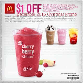 free Mcdonalds coupons for december 2016