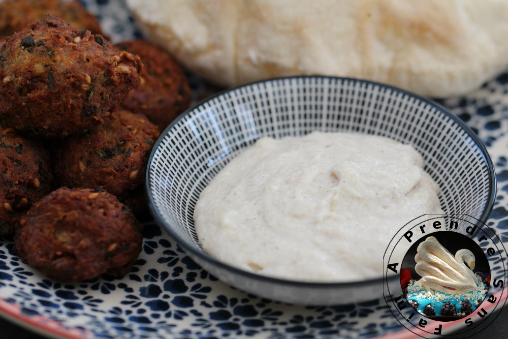 Sauce tahini fait maison pour falafels A Prendre Sans Faim