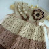 Set crochet baby with lovely pattern