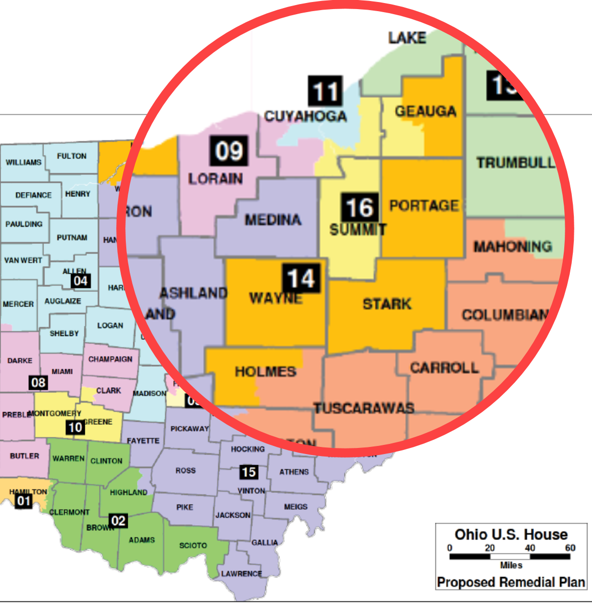 BREAKING NEWS! STARK COUNTY TO BE "REUNITED" IN "ONE CONGRESSIONAL