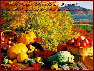 Owoce zbierane jesienią - symbol Mabon, Święta Dziękczynienia