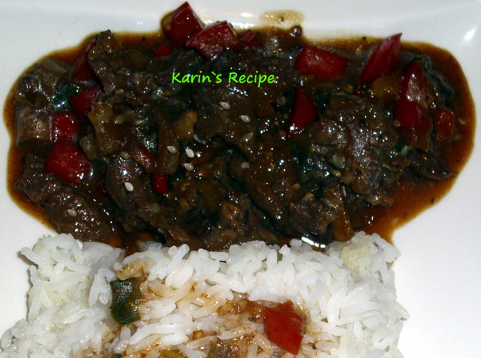 Karin S Recipe Daging Sapi Lada Hitam Black Pepper Beef