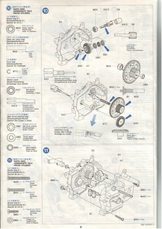 Tamiya Kits Tamiya Hotshot 2 Build Manual