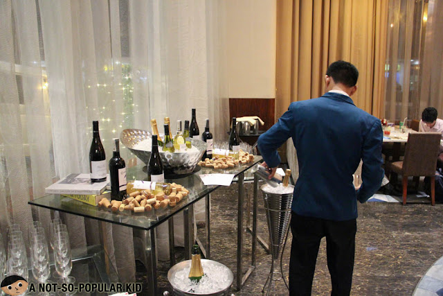 Champagne and Tapas Buffet of Makati Diamond Residences