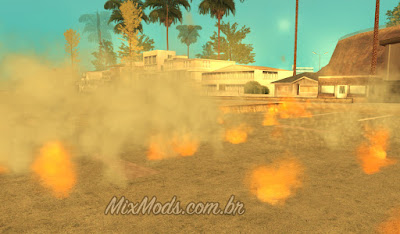 gta sa san mod enb series soft particles fire fix