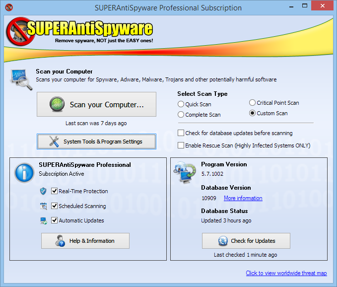 View Download Superantispyware Professional Edition PNG