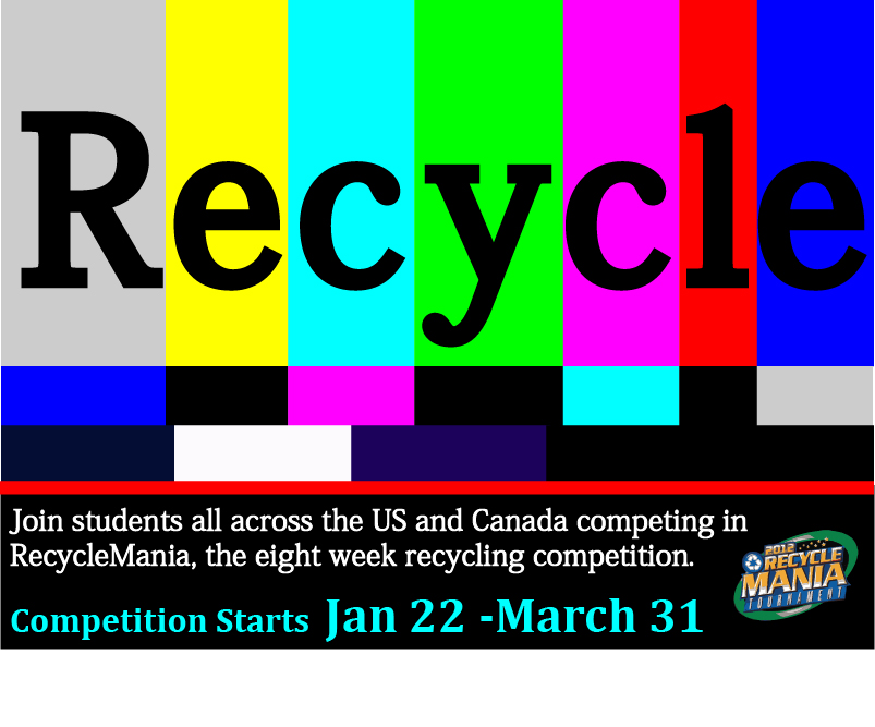 A Sustainable UWEau Claire RecycleMania!