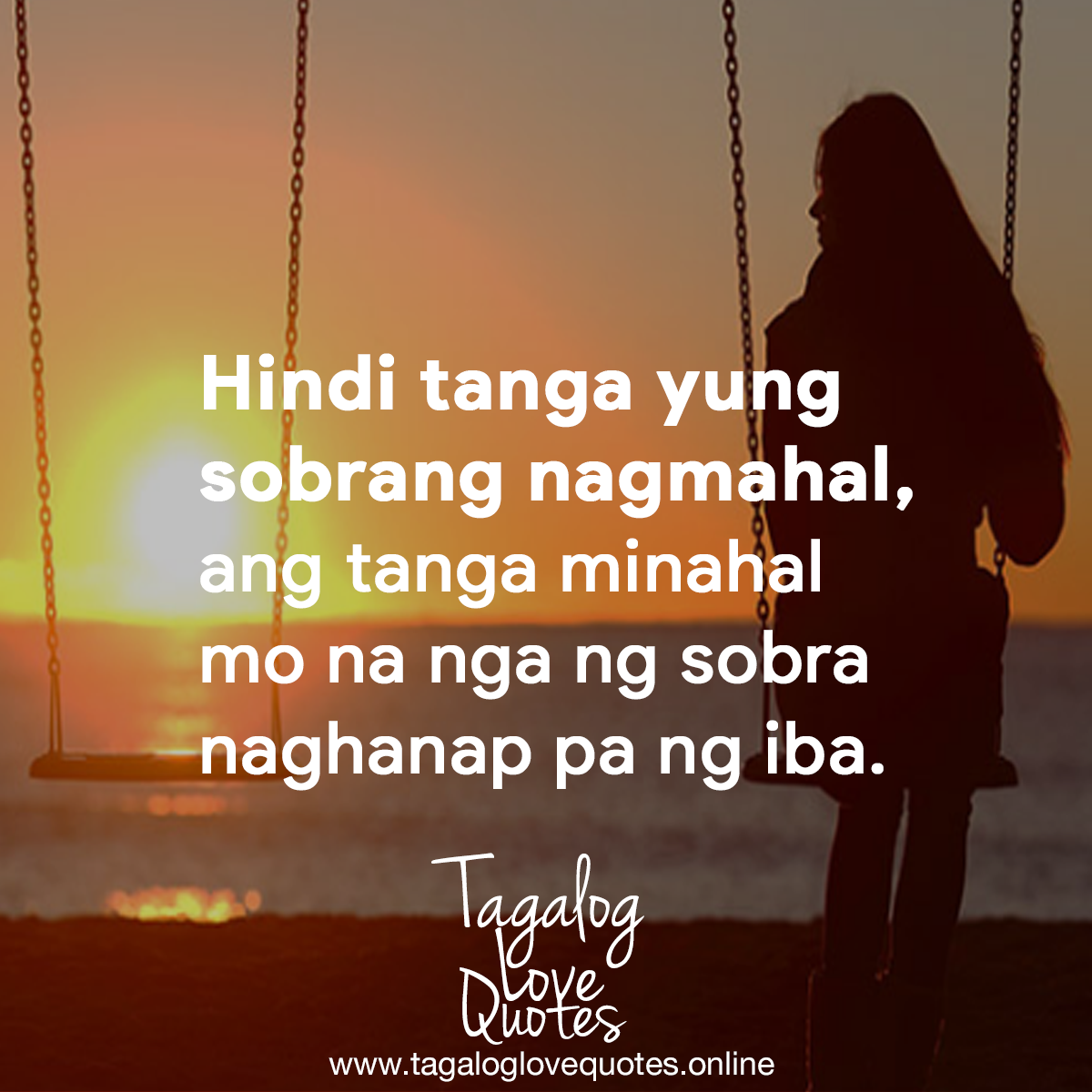 Hindi tanga yung sobrang nagmahal