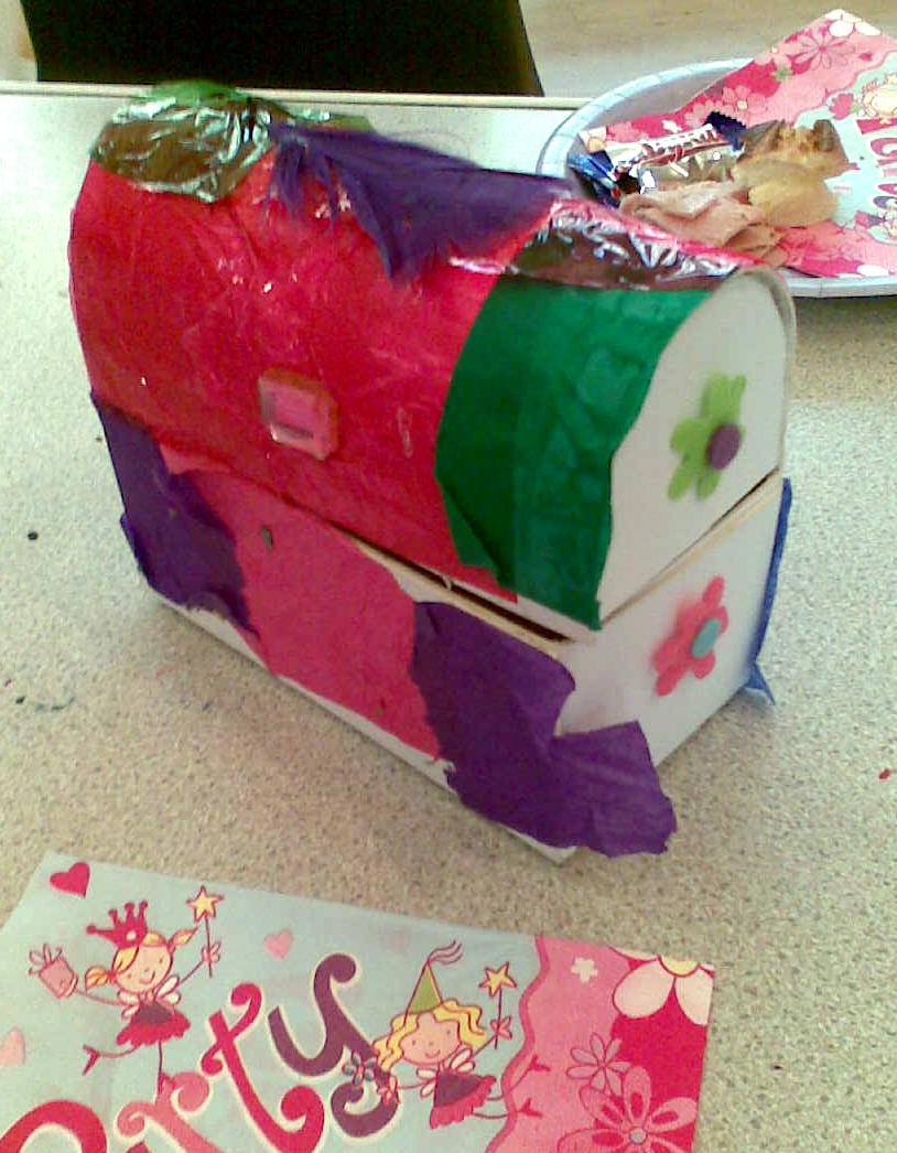 Paper Hat Parties Treasure chests