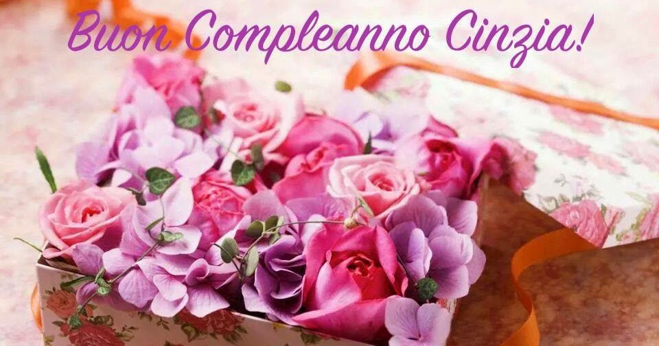 Immagini Buon Compleanno Cinzia