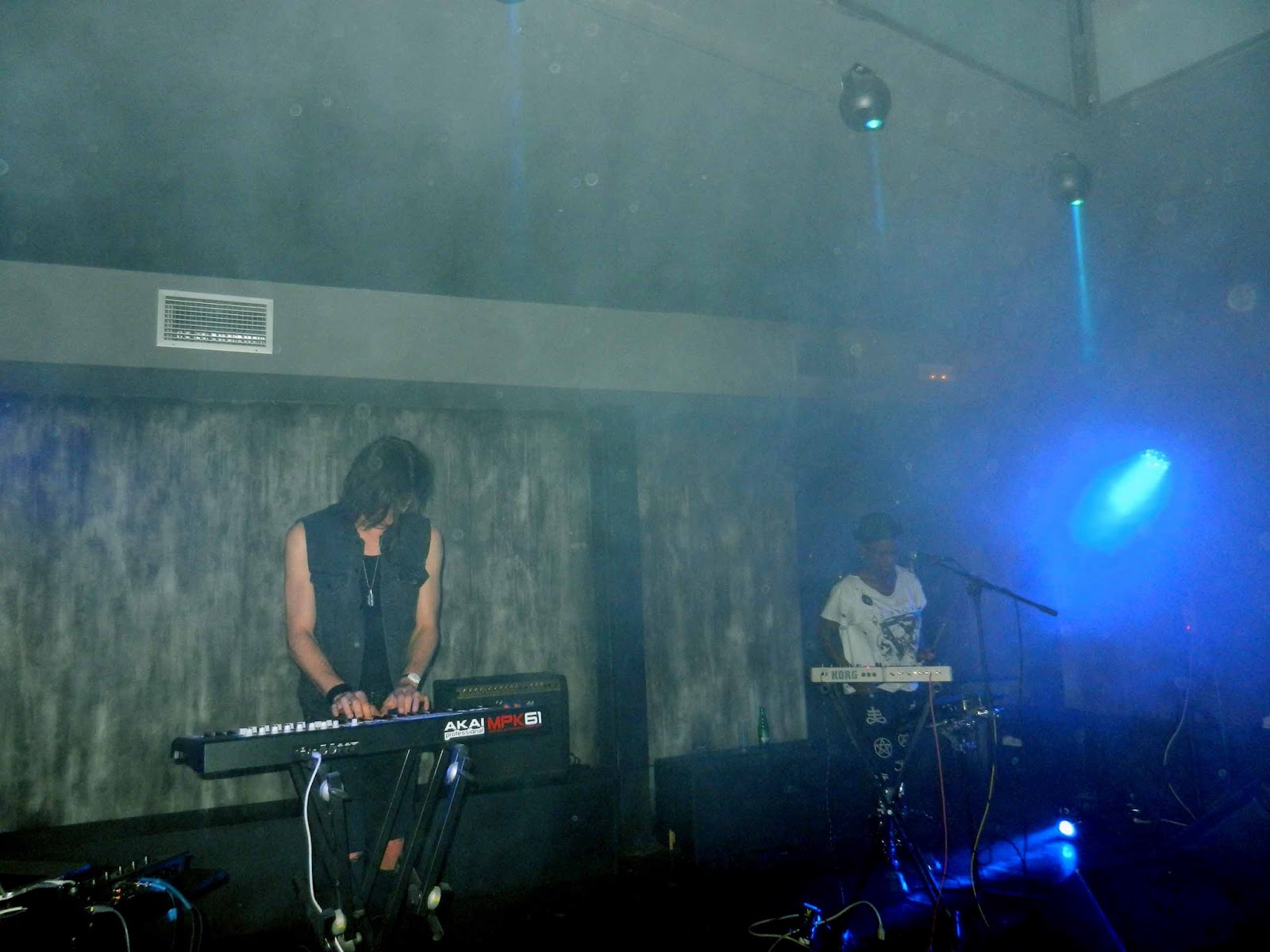 Cool Music Central Light Asylum, live Death Disco, (Athens, May 26