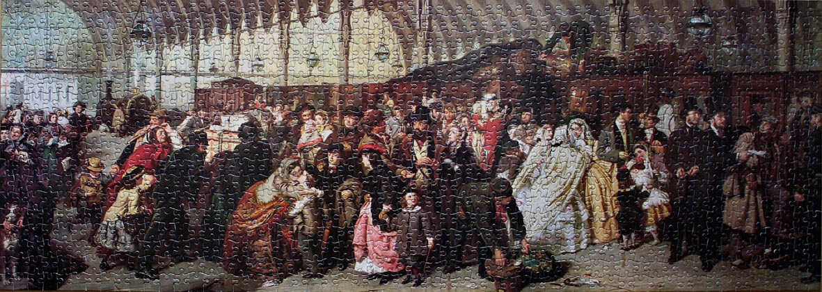 Steam Trains And Jigsaw Puzzles William Powell Frith R A