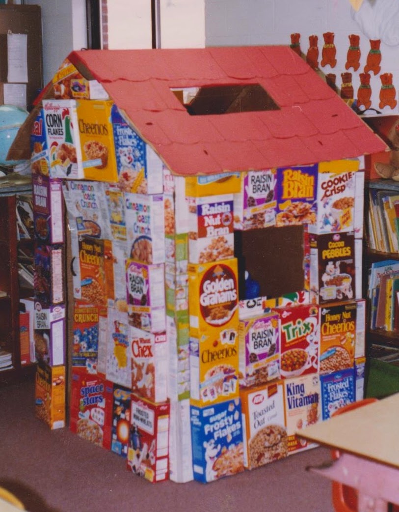 Ms. Nancy's Nook Cereal Box House Learning Center
