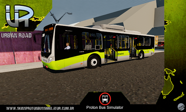 Caio Millenium IV BYD BH Trans MOVE Skin Proton Bus Simulator - Caio Millenium IV BYD BH Trans MOVE