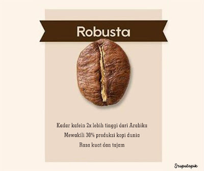 penjelasan tentang biji kopi robusta