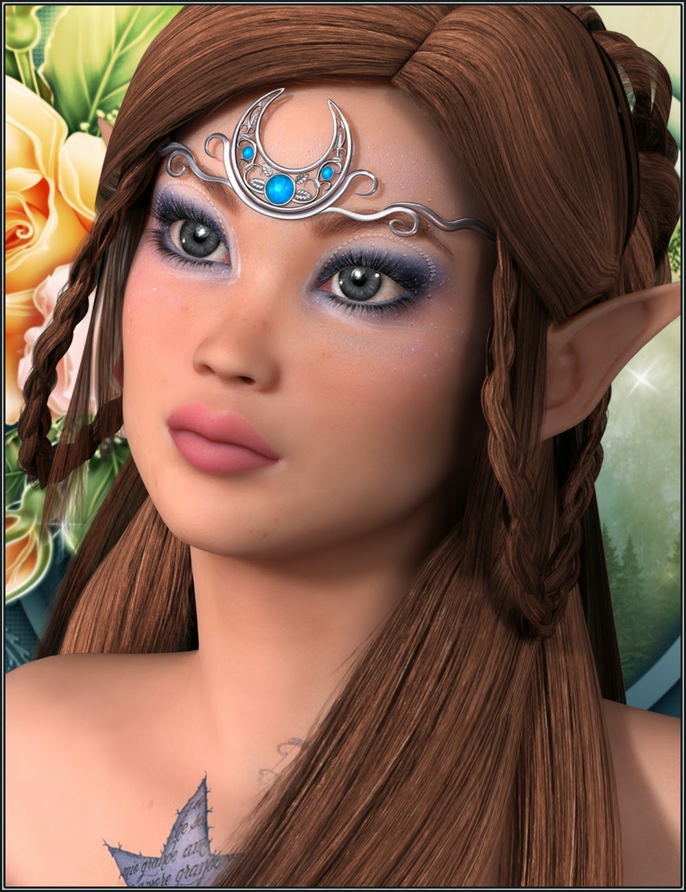 Download DAZ Studio 3 for FREE!: DAZ 3D - Mystic Circlets For Any Figure