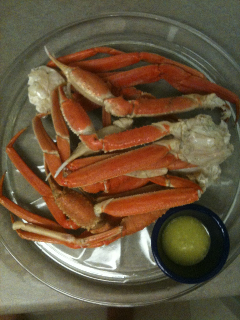 Edible Explorations Crab Legs!