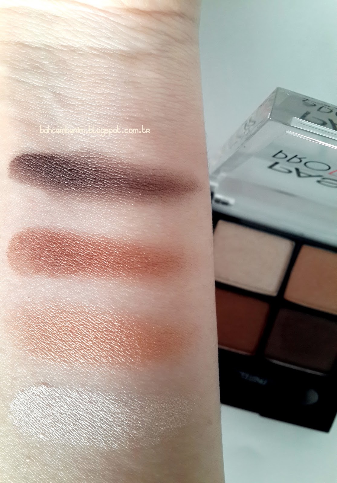 PASTEL PROFASHION 4'LU FAR PALETİ ( Eyeshadow Quad 204)