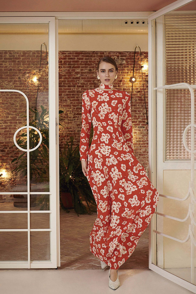dolores promesas vestido largo fiesta boda look dress