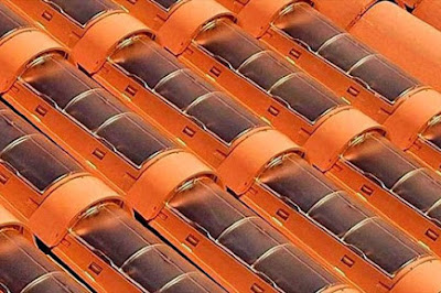 Tejas solares para producir energía renovable y sostenible