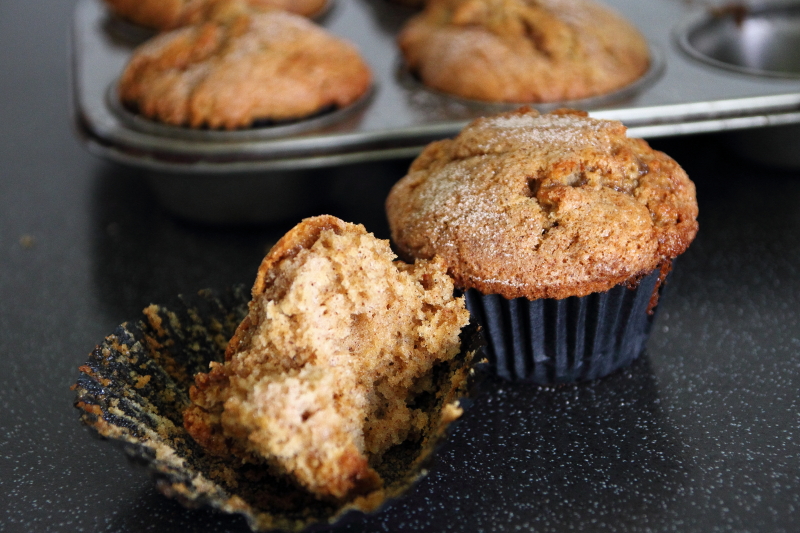 Sour CreamnCinnamon Muffins