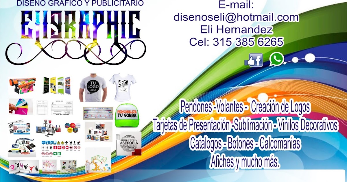 Eligraphic PUBLICIDAD PARA TU NEGOCIO O EMPRESA!!! Hola Aqui podras