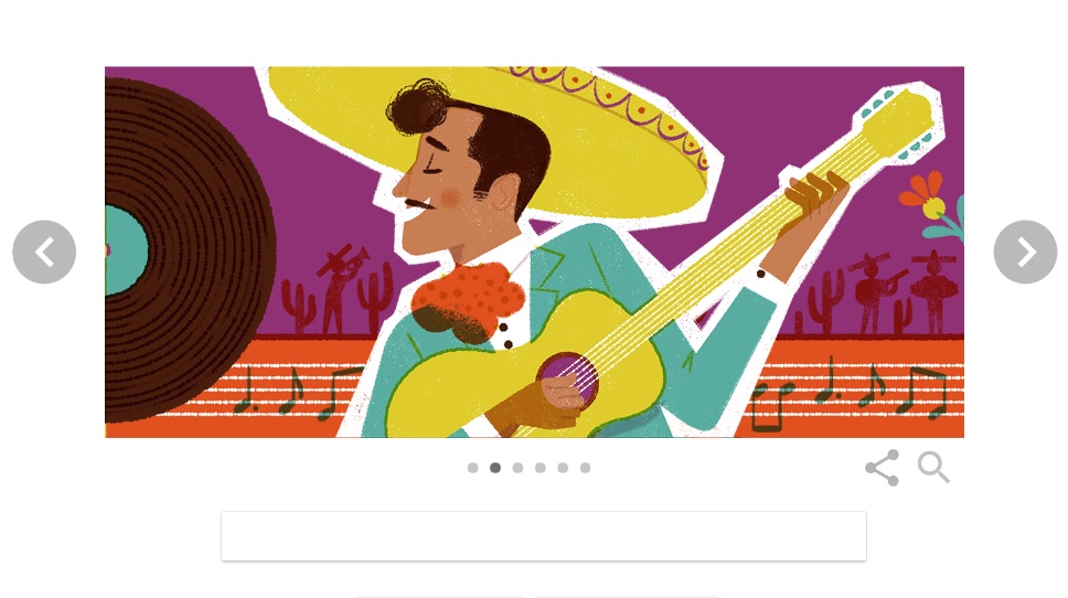 Pedro Infante Doodle Google 18 Novembre